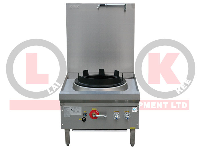 LKK SINGLE BURNER STOCKPOT COOKER WITH 17'' WOK RING