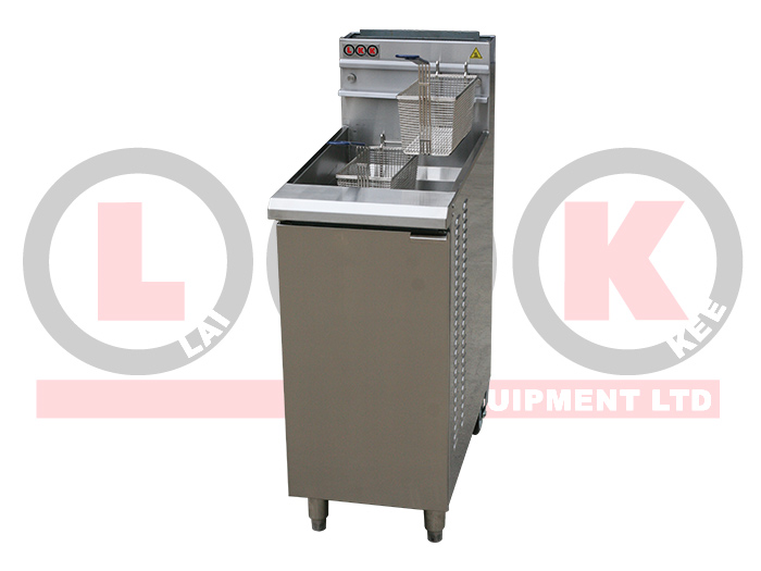 LKK SINGLE TANK GAS DEEP FRYER