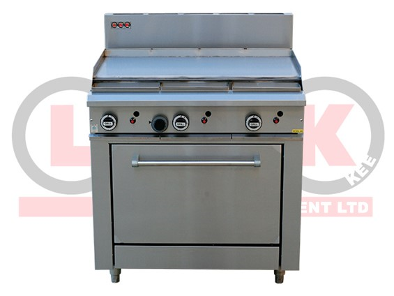 LKK 900mm GRIDDLE AND STATIC OVEN